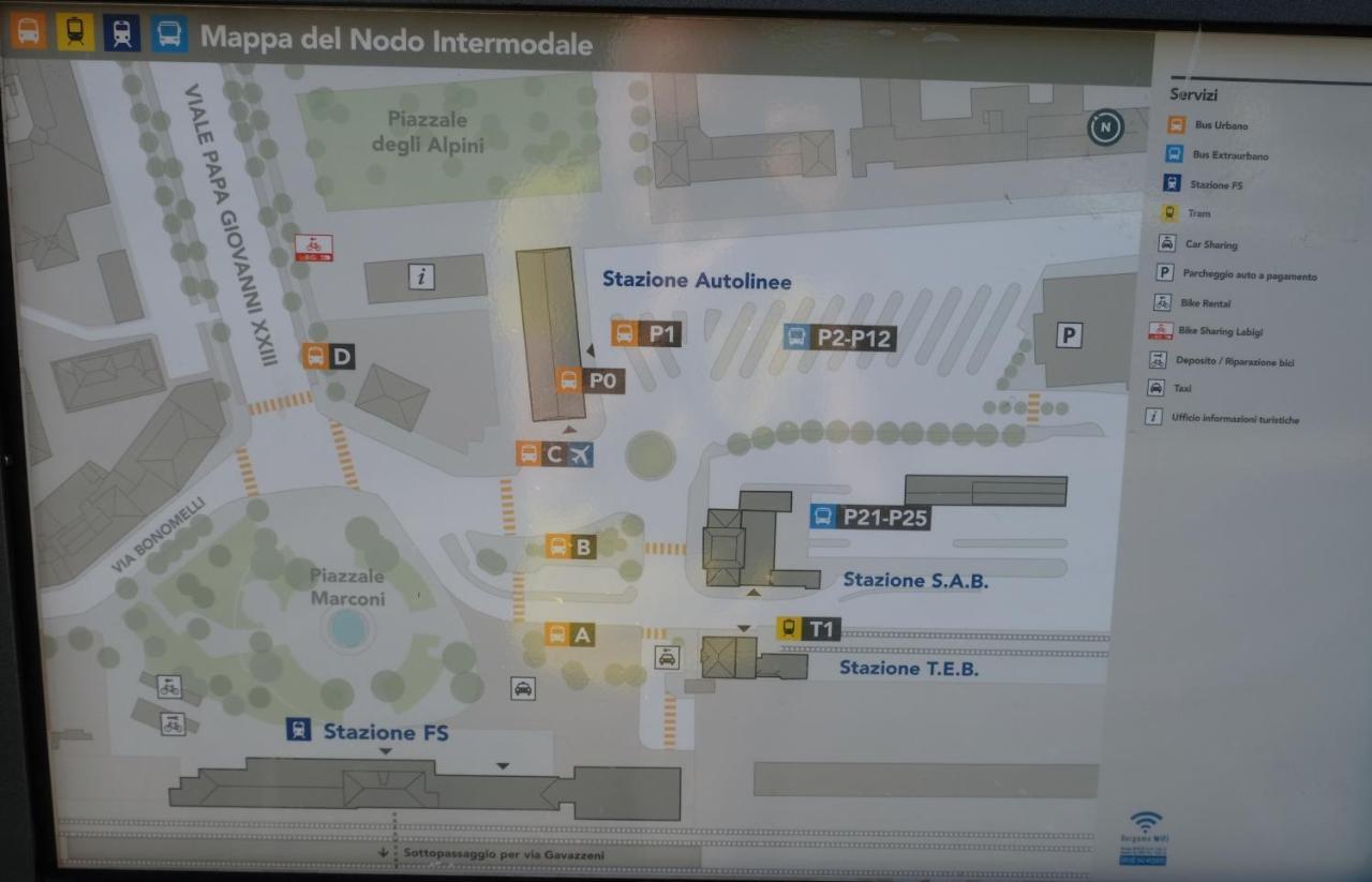 Nxt Station Deluxe Apartment Bérgamo Exterior foto